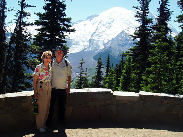 Joy and Ray at Mount Rainier   August 2005